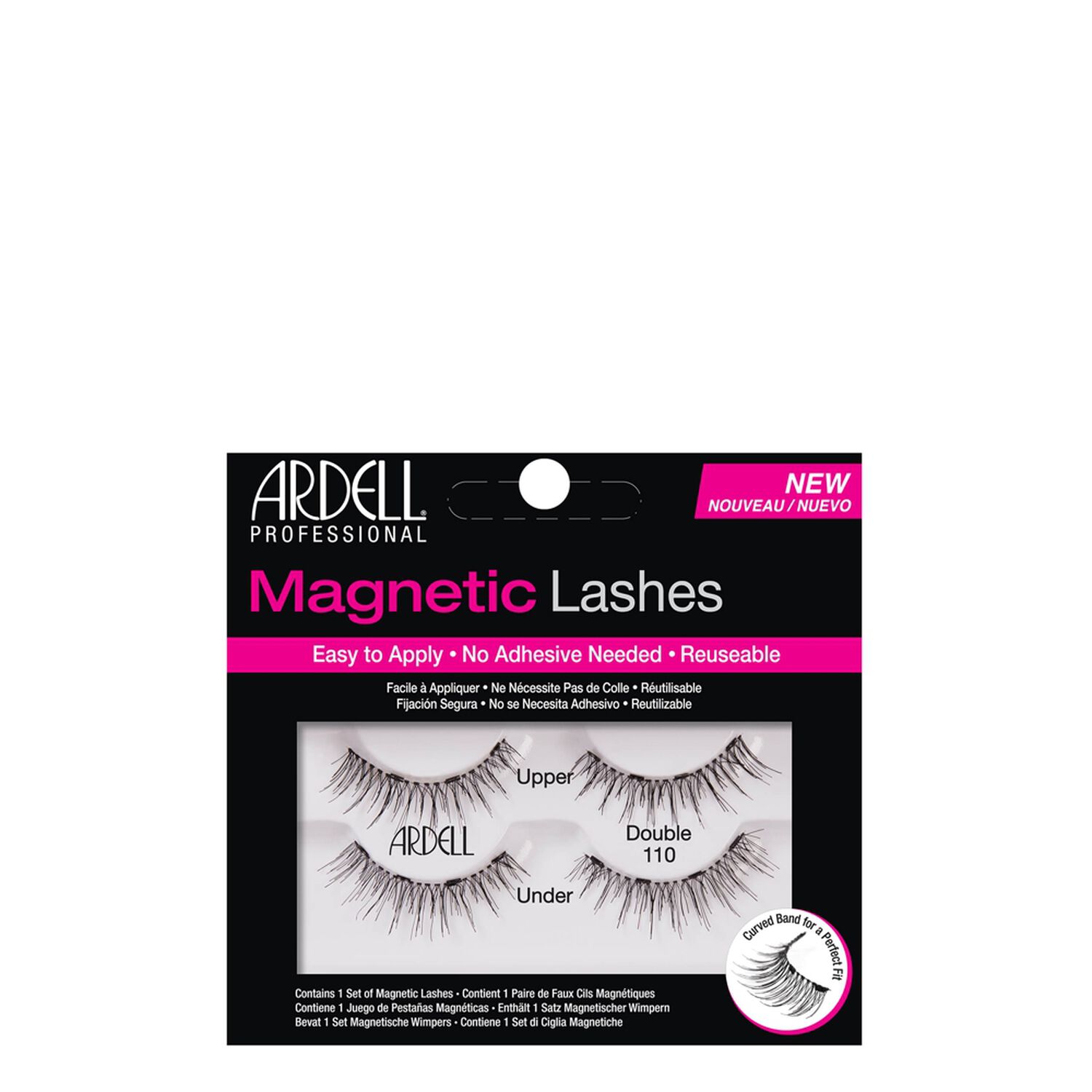 Ardell Faux-Cils Magnétiques Double 110 Noir