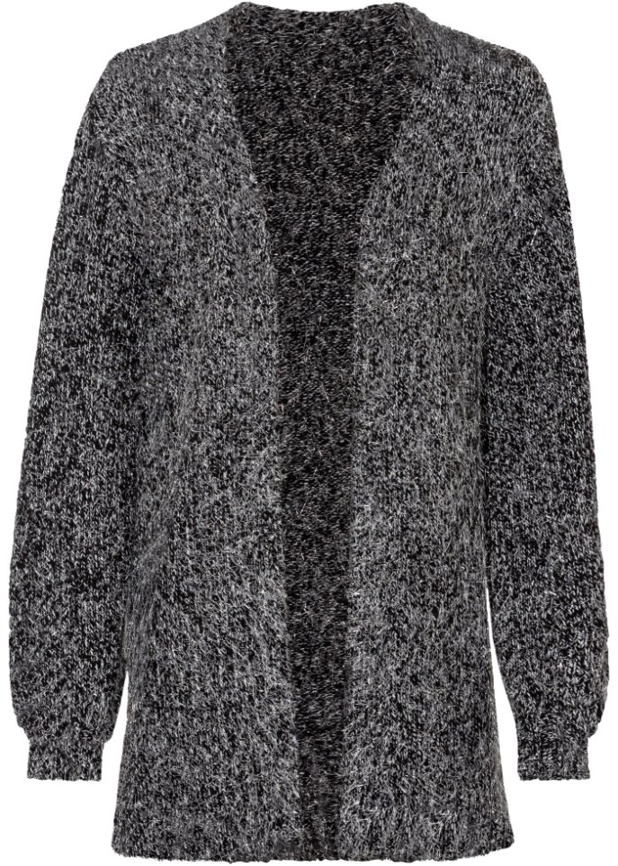 Strickjacke mit Glitzer