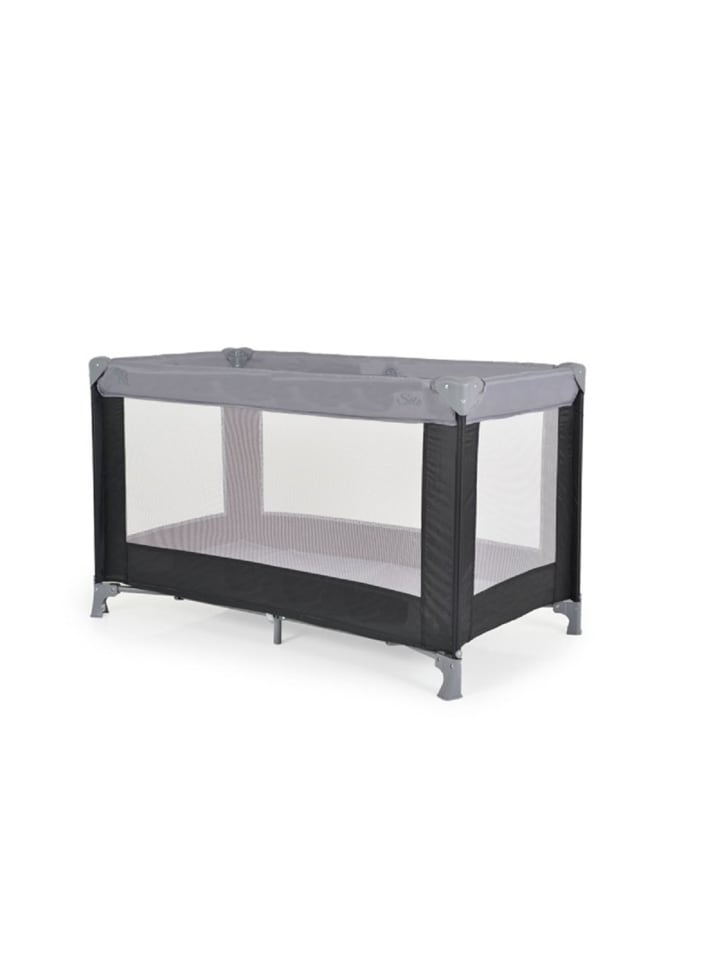 Moni Reisebett, Laufstall Solo in grau günstig kaufen 60x120 cm