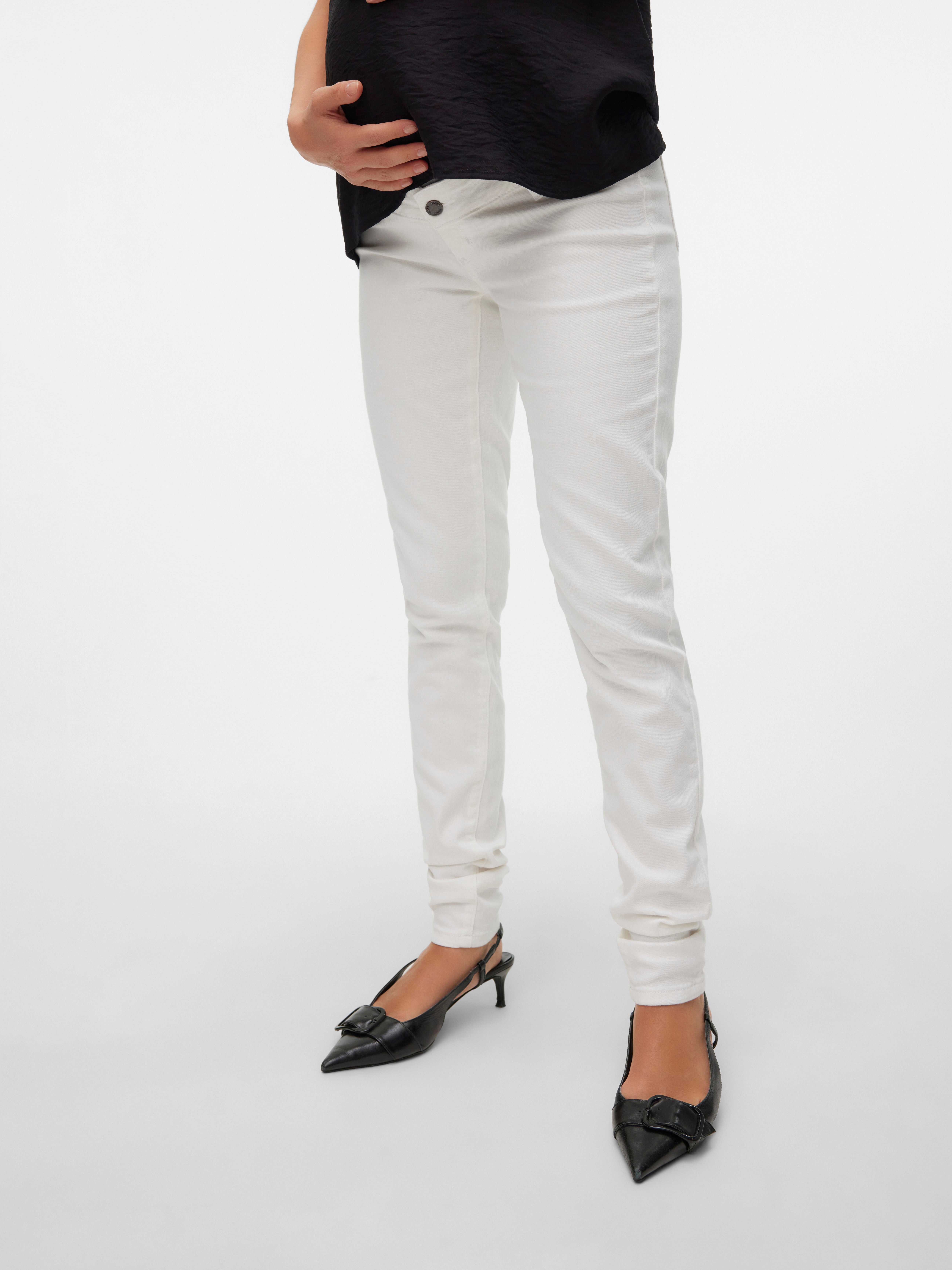 Slim Fit Mittlere Taille Jeans