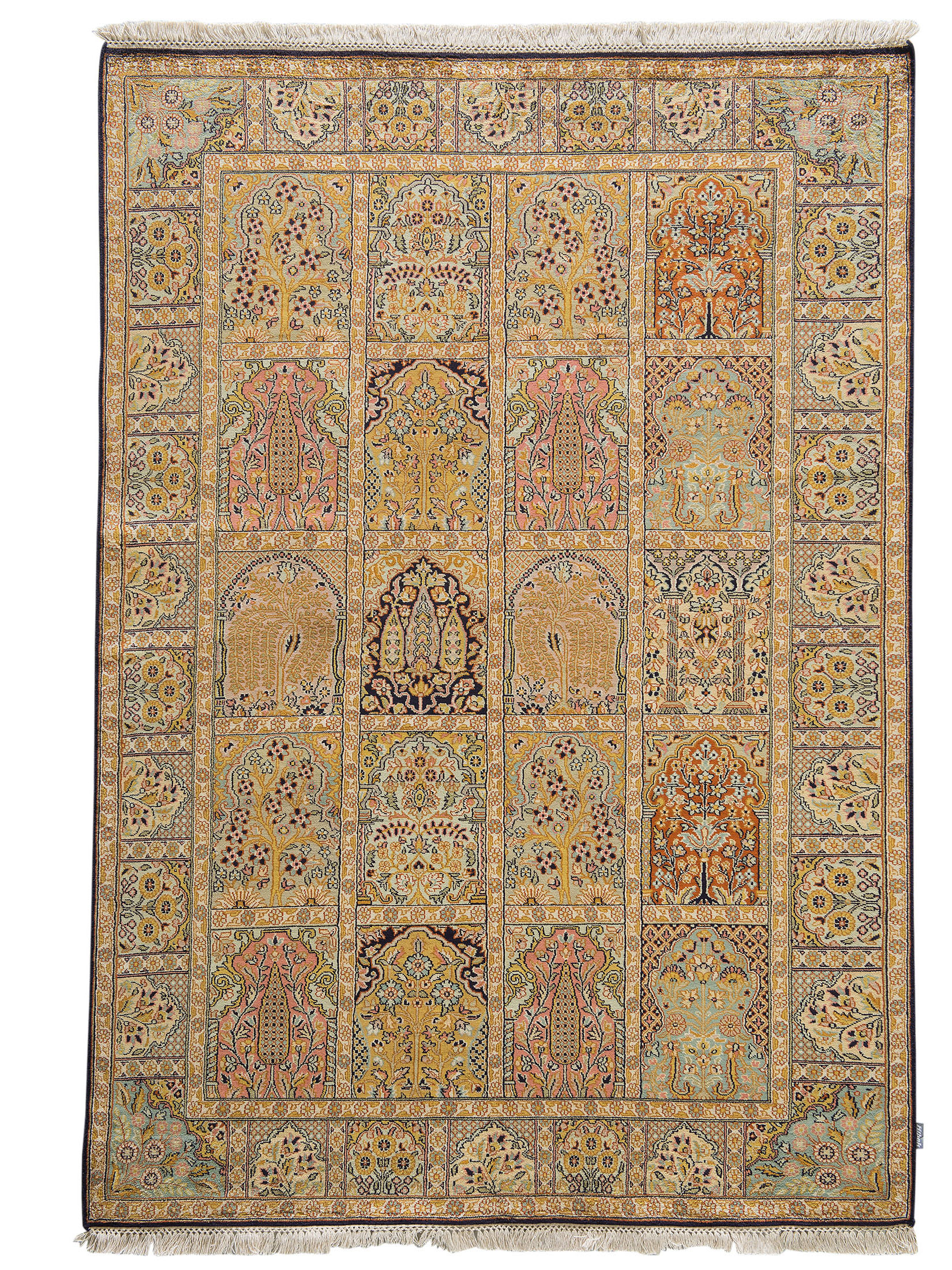 Kaschmir Seide 18/18 ca. 129 x 183 cm, Unikat / Einzelstück