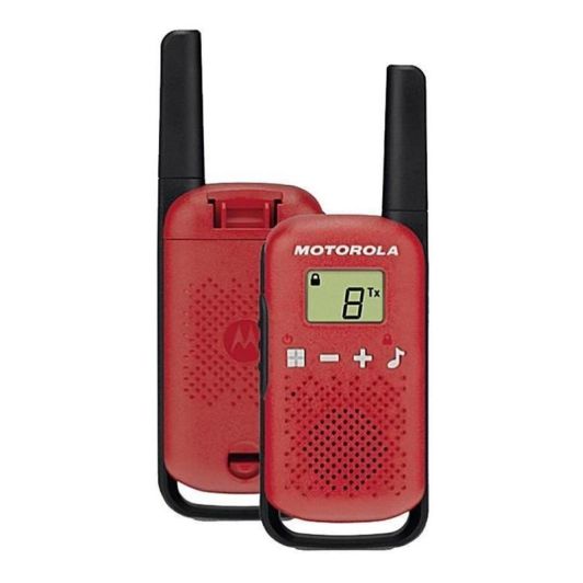 Stație walkie-talkie MOTOROLA T42 ROȘIE x 2