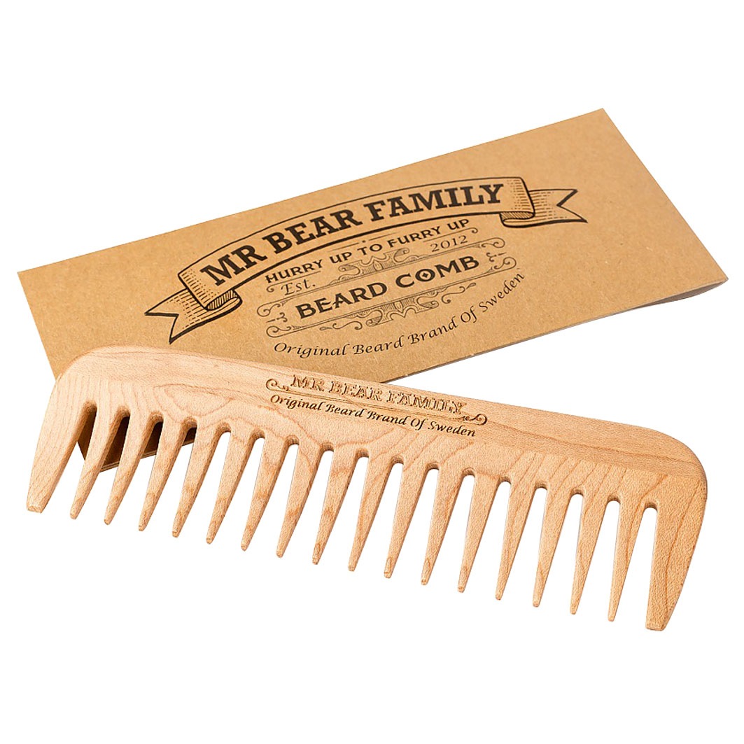 Wooden Beard Comb