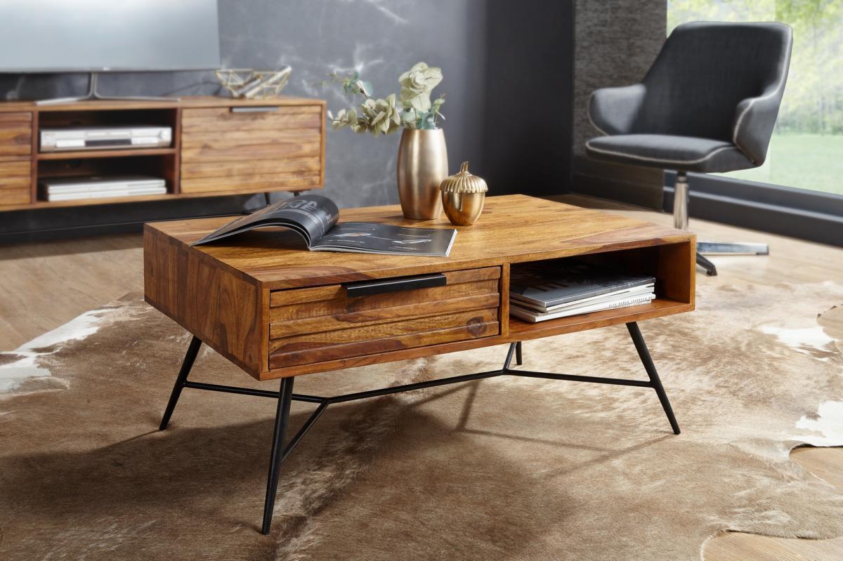 Wohnling Couchtisch NISHAN 87 x 41 x 55 cm