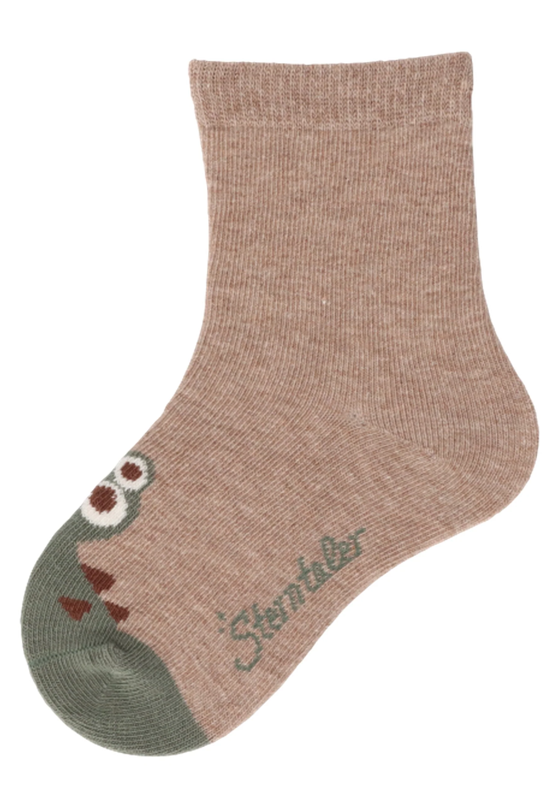 Socken im 3er Pack mit Motiv Wildtiere in versch. Farben