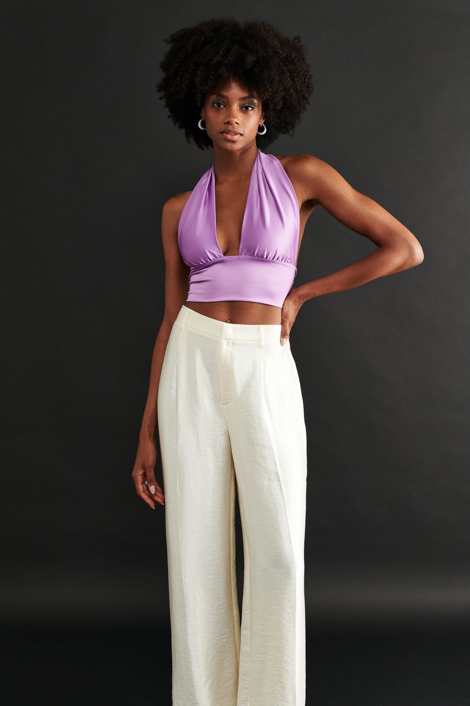 Pia halterneck top