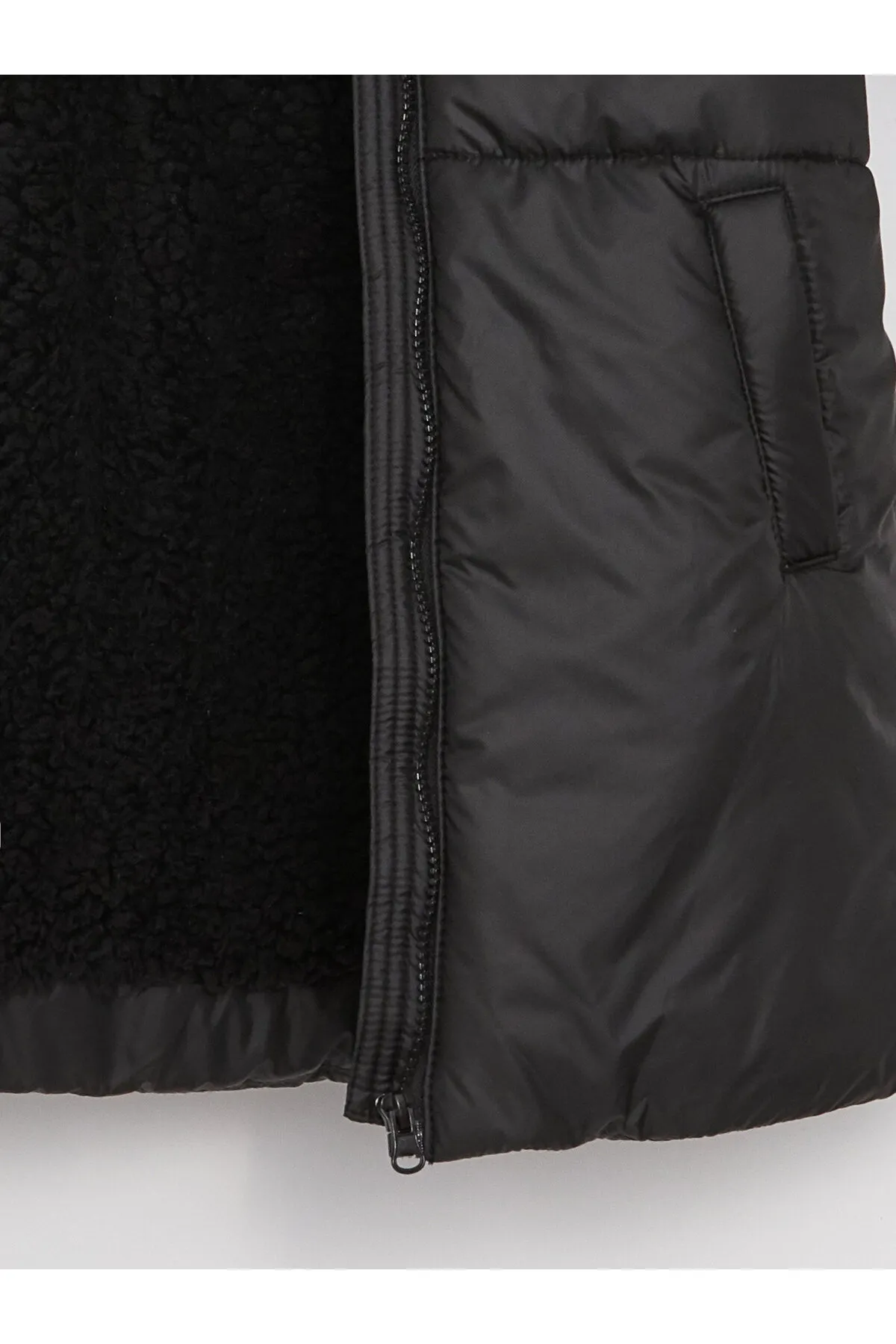LC Waikiki  Basic-Mantel für Mädchen mit Kapuze
