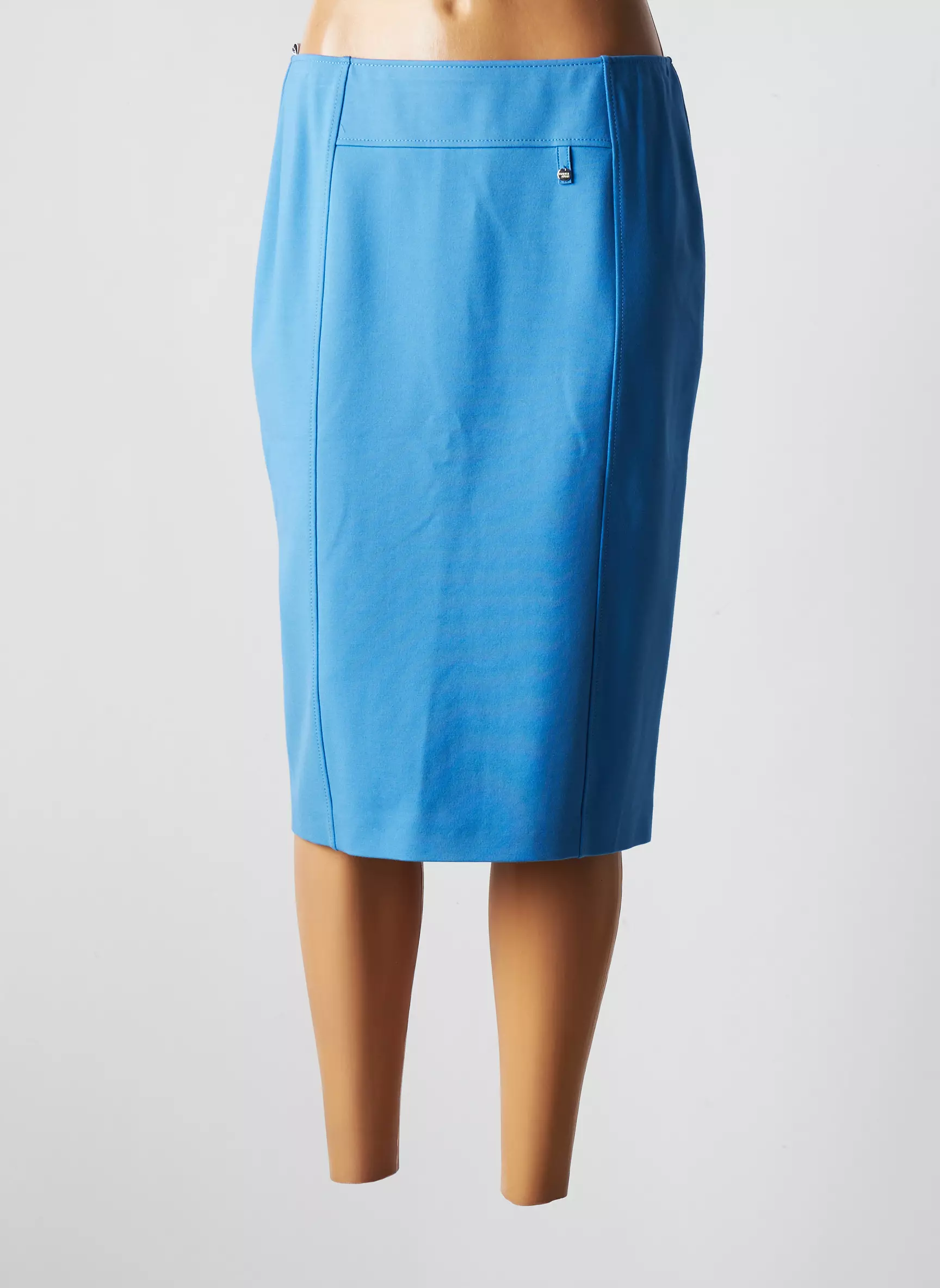 Sommermann Jupes Mi Longues Femme couleur bleu