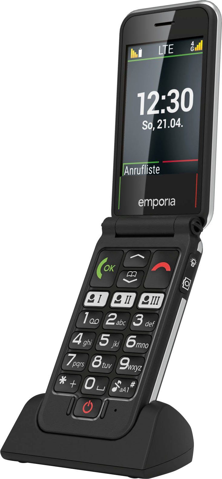 Emporia JOY-LTE Smartphone (7,11 cm/2,8 Zoll, 2 MP Kamera)