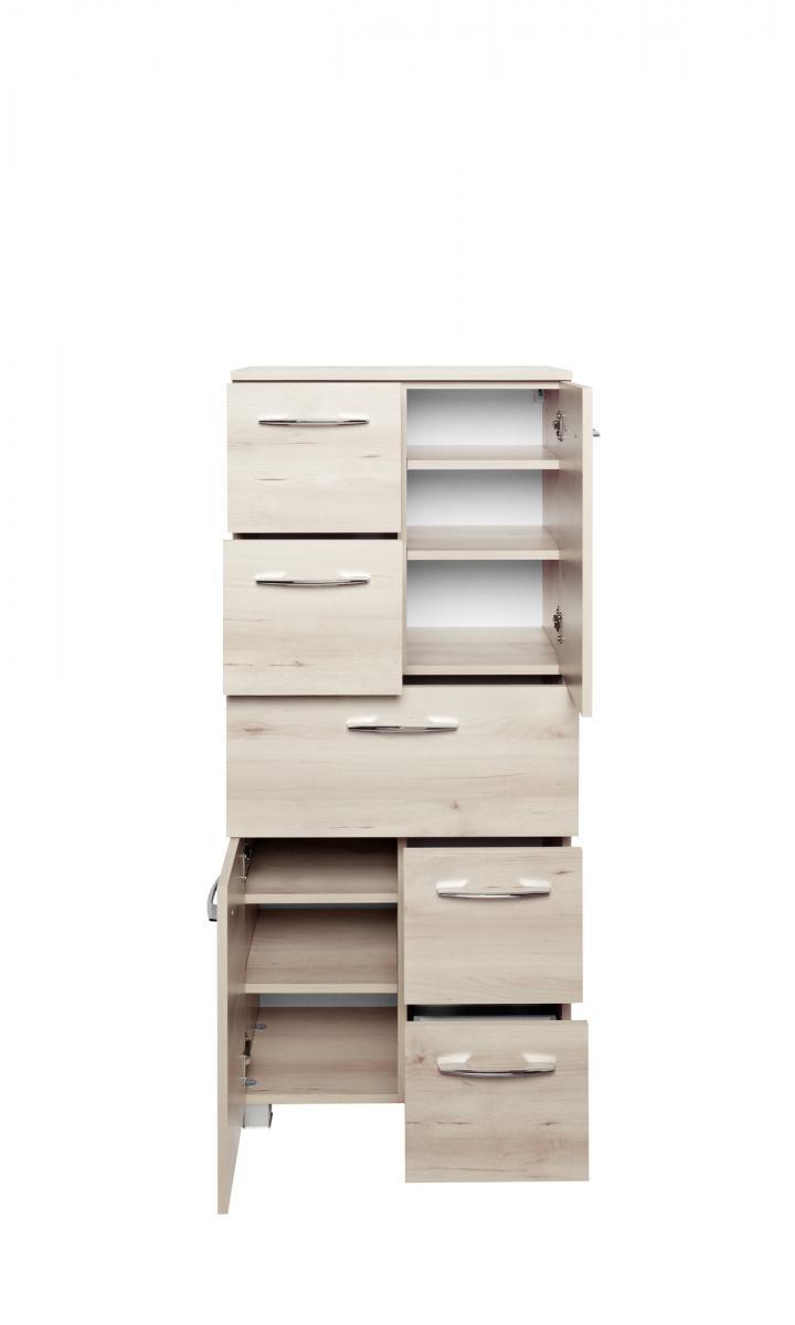 Held Möbel Held Portofino Midischrank 60 Buche Iconic