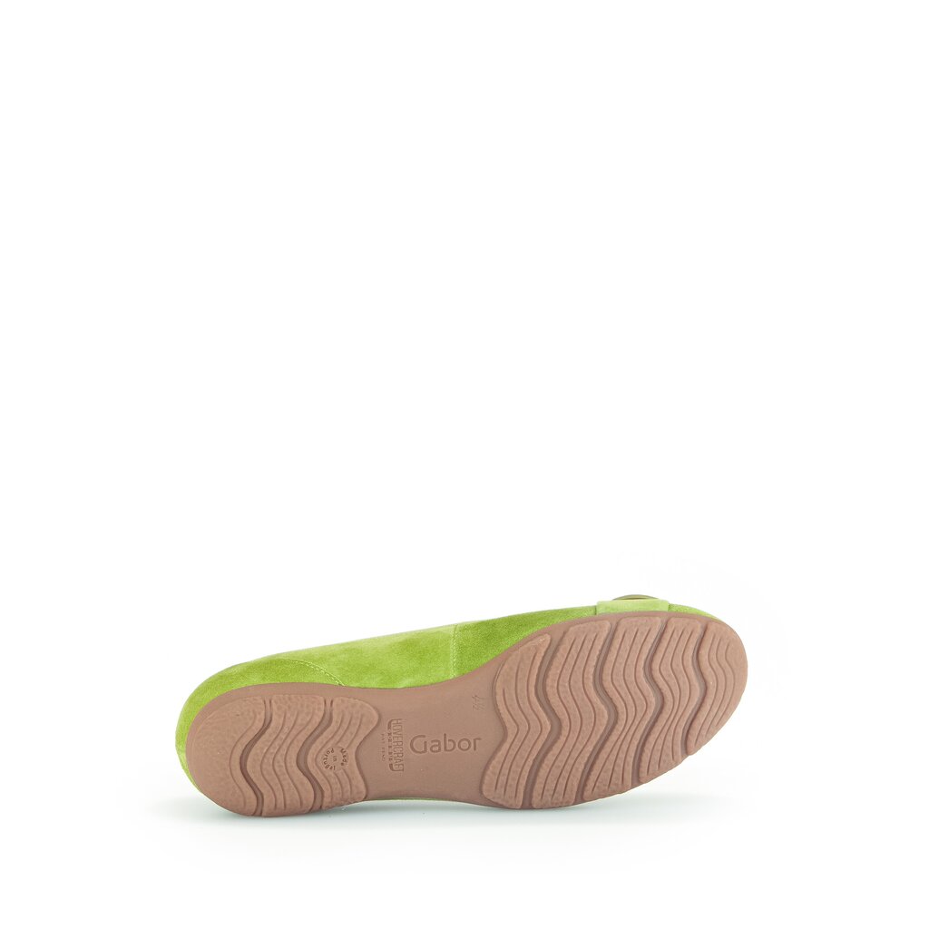Gabor fashion Sportliche Ballerina grün