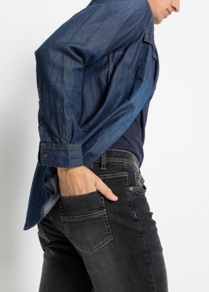 Regular Fit Stretch-Jeans, Straight