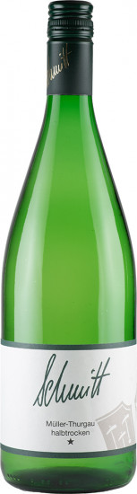 2022 Müller-Thurgau halbtrocken 1,0 L - Weingut Holger Schmitt