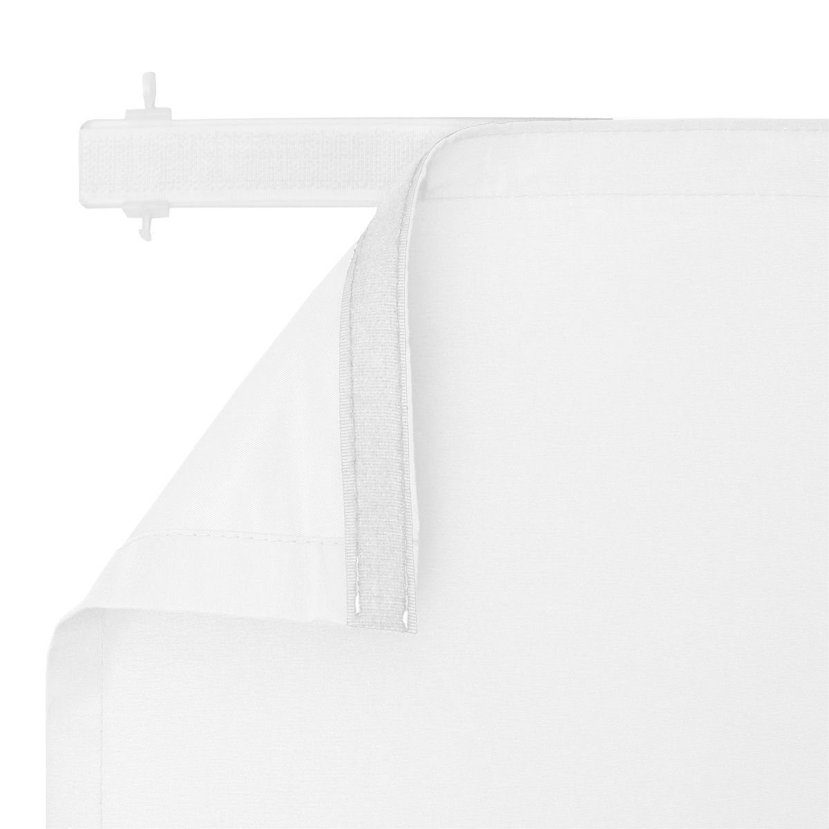 Schiebegardine Schiebegardinen blickdicht mit Klettband Paneelwagen einfarbig inkl. Beschwerungsstange 60 x 245 cm, Melody, Paneelwagen (1 St), blickdicht, Textil-Gewebe, Schiebegardine, Schiebevorhang, Flächenvorhang, blickdicht