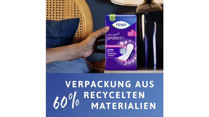 TENA discreet Normal Night Slipeinlagen