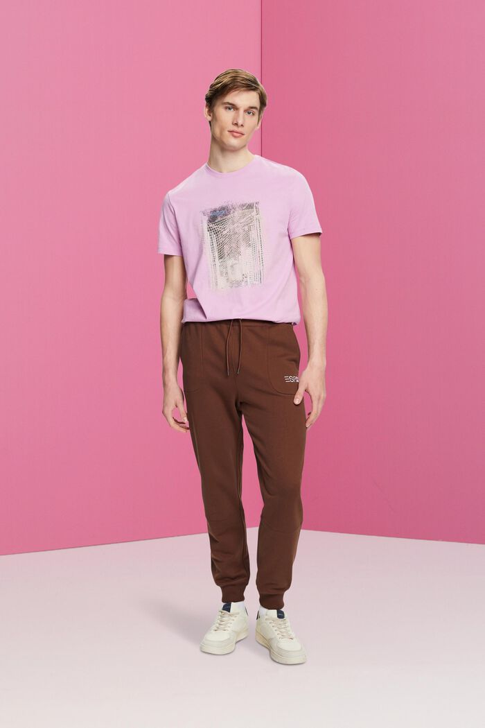 Print-T-Shirt aus nachhaltiger Baumwolle