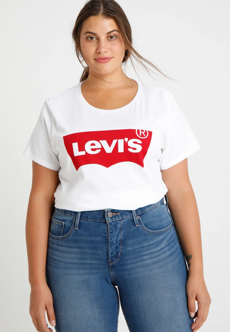 Levi's® Plus PERFECT TEE - Camiseta con estampado