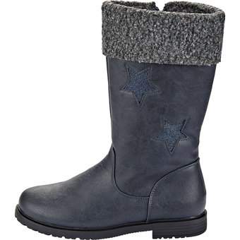 Barbarella Langschaftstiefel in blau