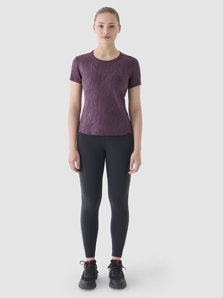 4F Trainingsshirt in Lila günstig kaufen