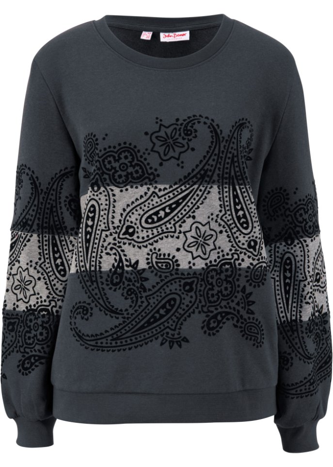Sweatshirt bedruckt, Langarm