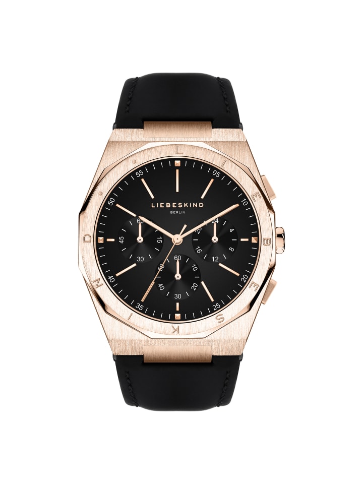 LIEBESKIND BERLIN Armbanduhr in schwarz günstig kaufen onesize