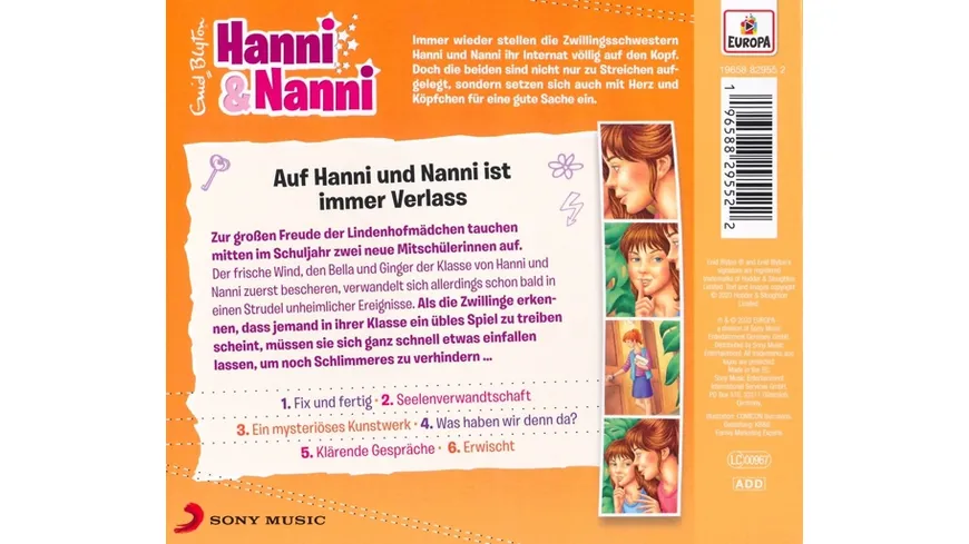 Folge 76: Auf Hanni und Nanni ist immer Verlass