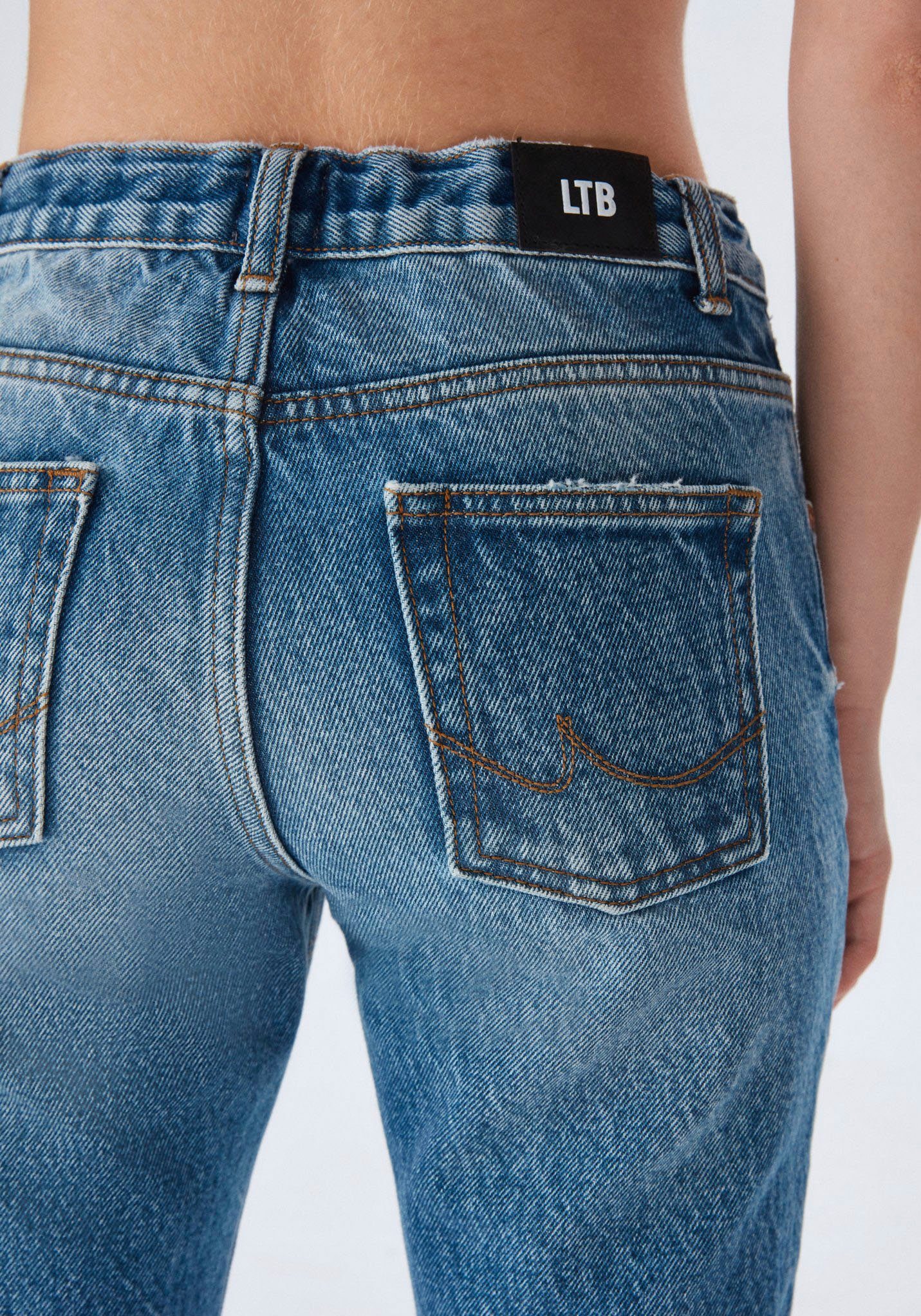 LTB Destroyed-Jeans ELIANA in trendy Ankle-Länge, for GIRLS
