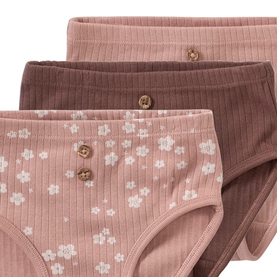 3 Baby Slips im Set