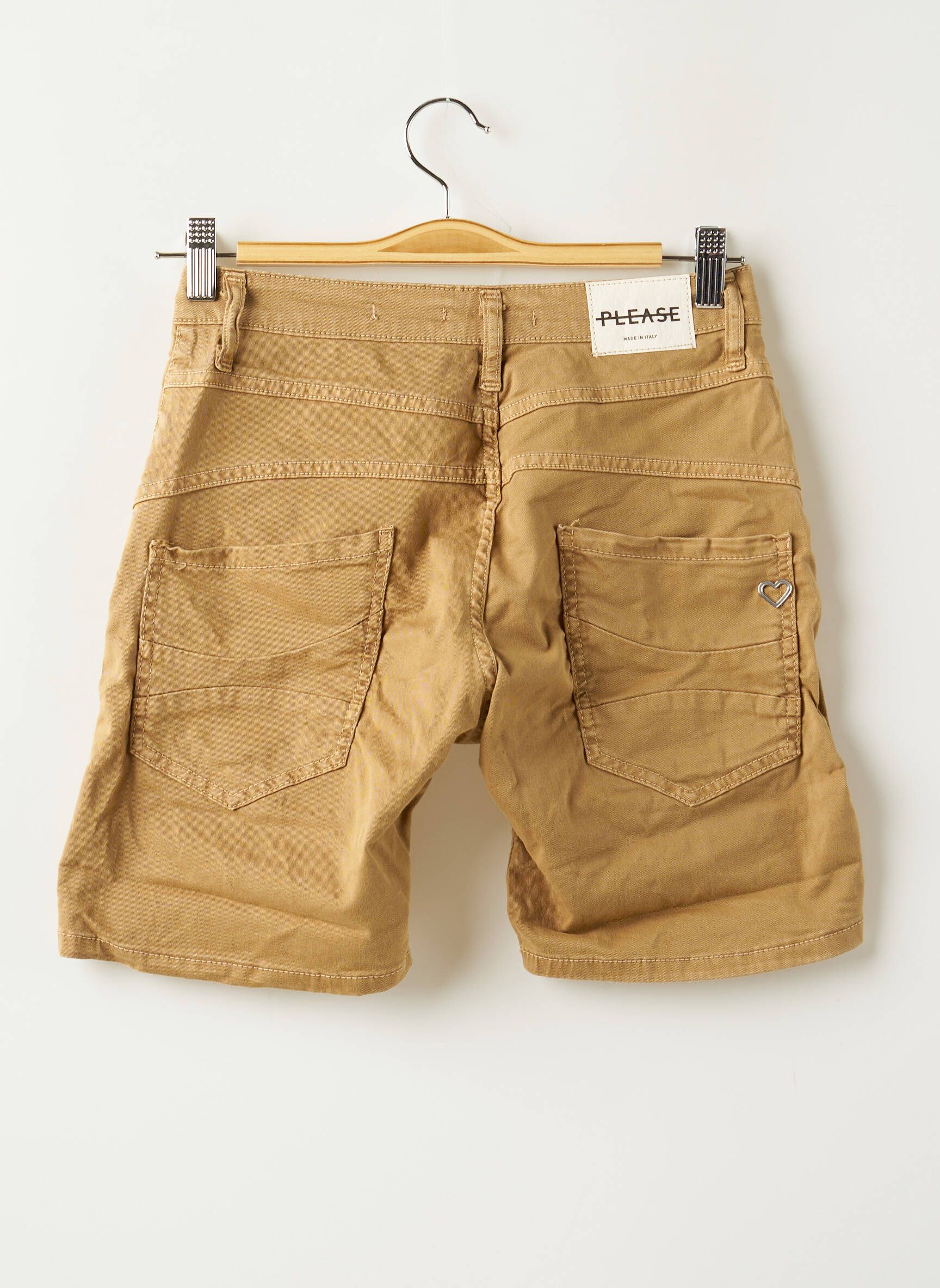Please Shorts 1 Femme couleur marron