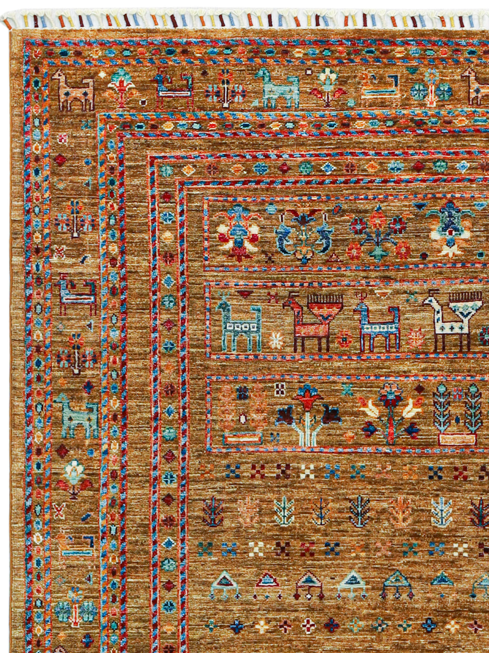 Chobi Schal ca. 258 x 171 cm, Unikat / Einzelstück