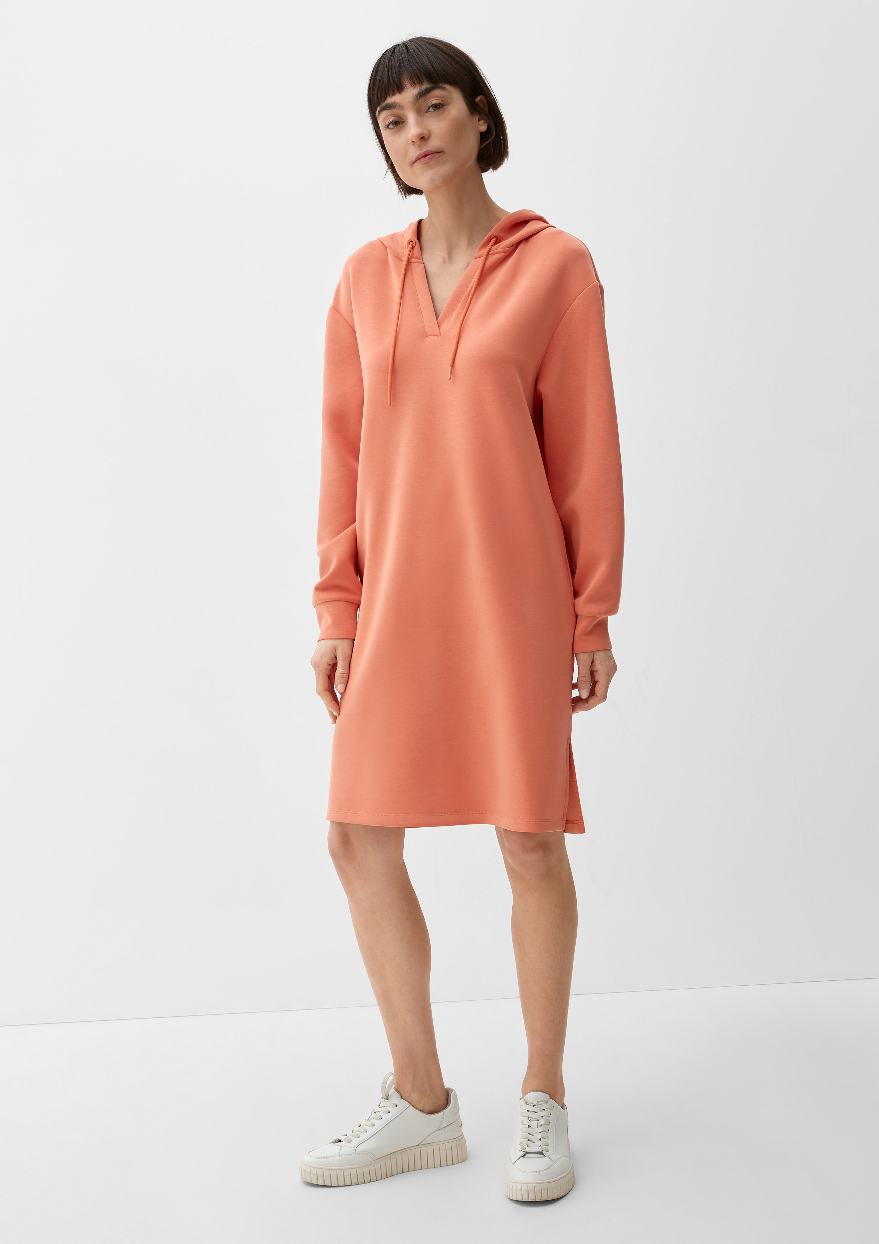 Langarmkleid mit Kapuze  2129784-2711