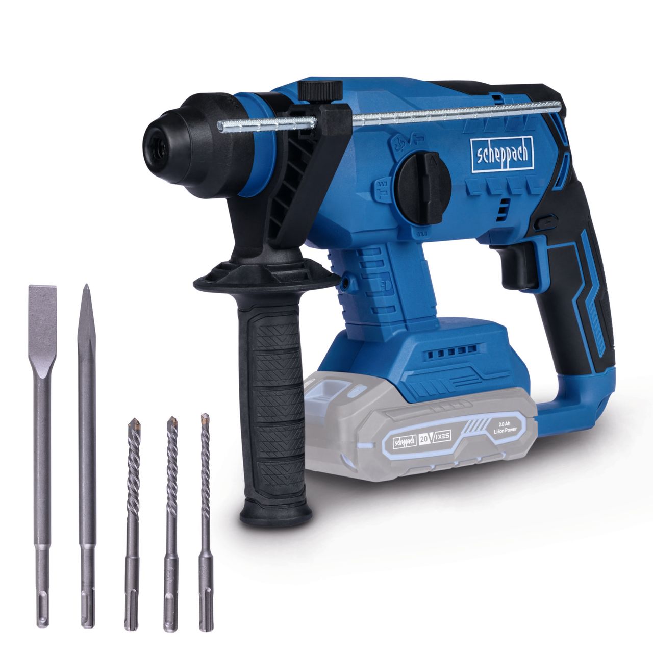 Scheppach Akku-Bohrhammer BC-RHD230-X scheppach
