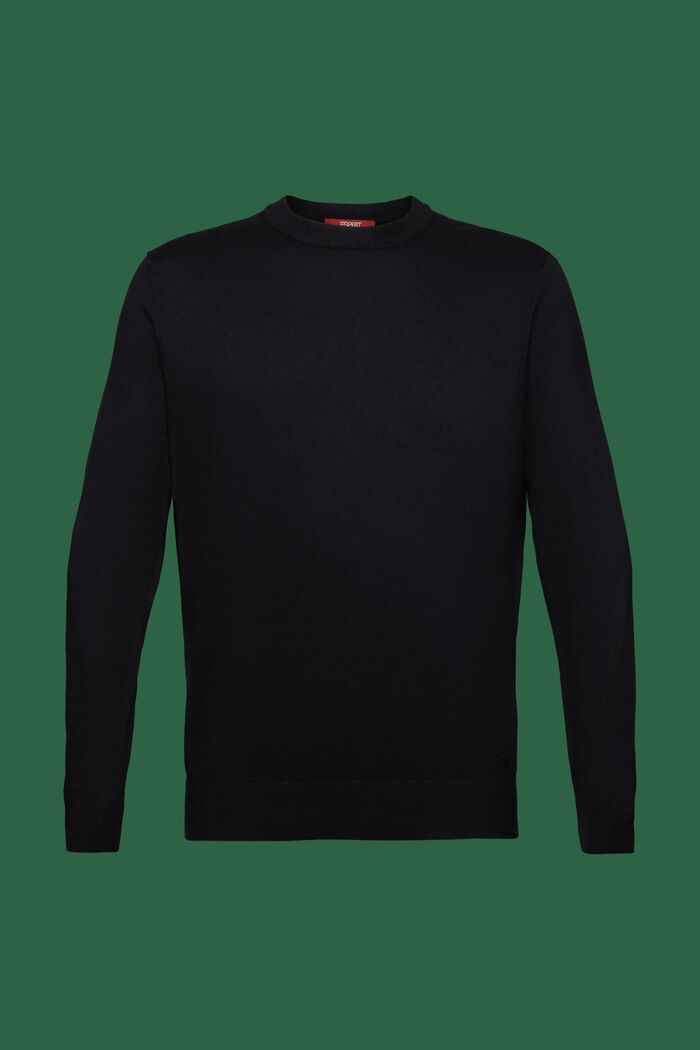 Strickpullover mit Rundhalsausschnitt