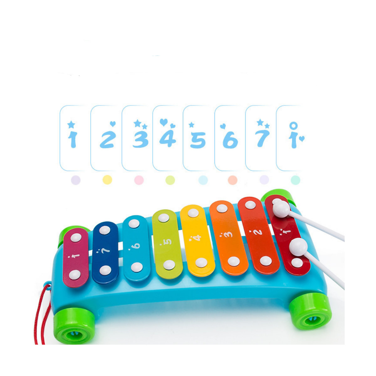 Kinderspielzeug für Musikinstrumente Musikinstrument für Kinder Spielzeug für die Früherziehung Rhythmusinstrumente