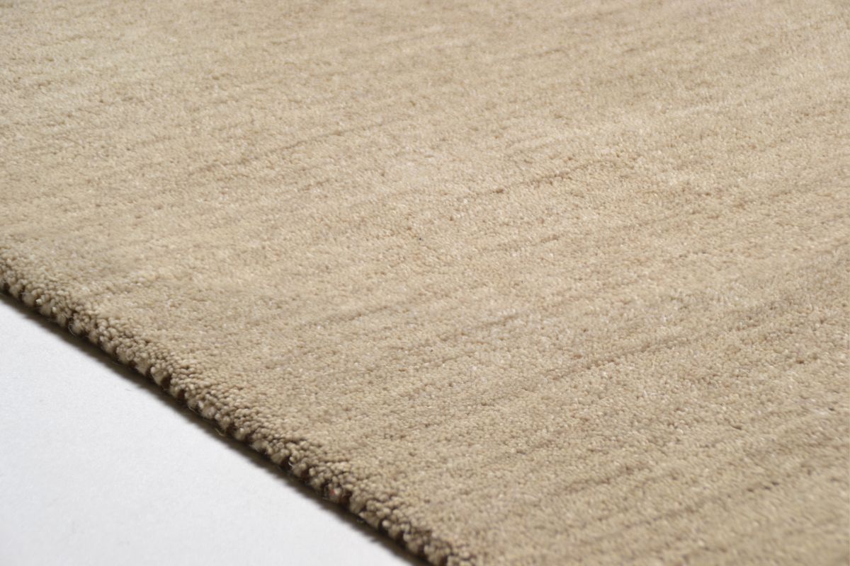 Teppich aus Indien Haltu UNI Beige 170 x 240 cm