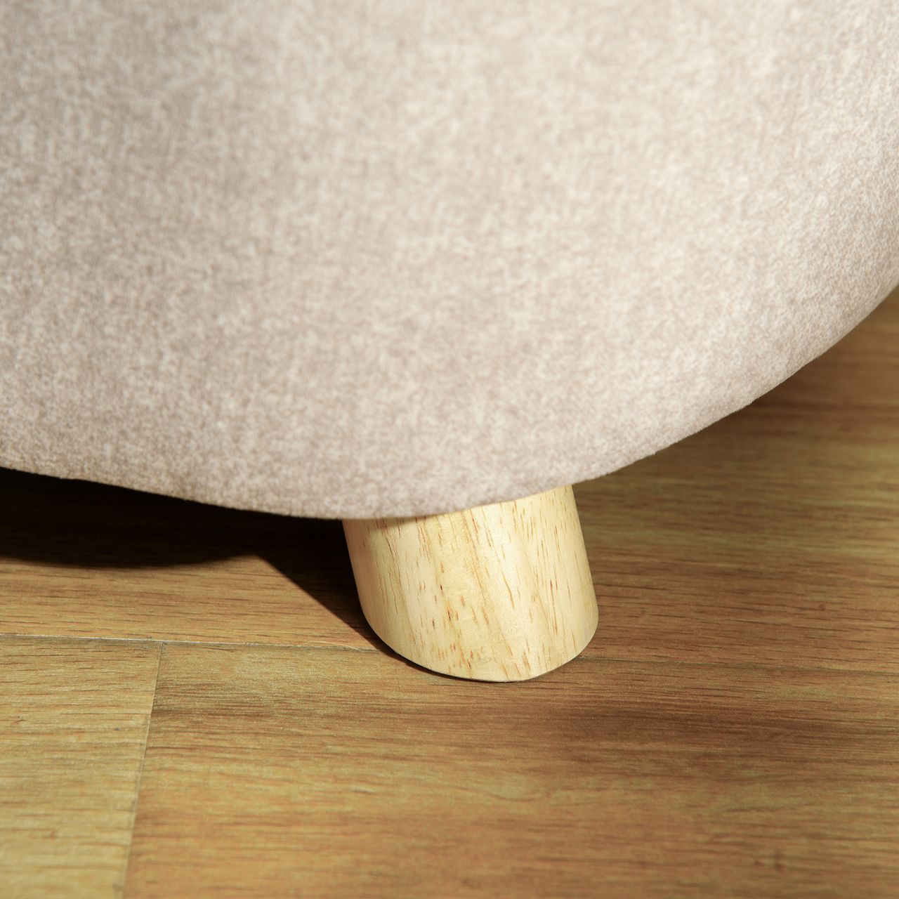 PawHut Haustiersofa Hundematte Katzen Sofa mit Kissen Plüsch Cremeweiß