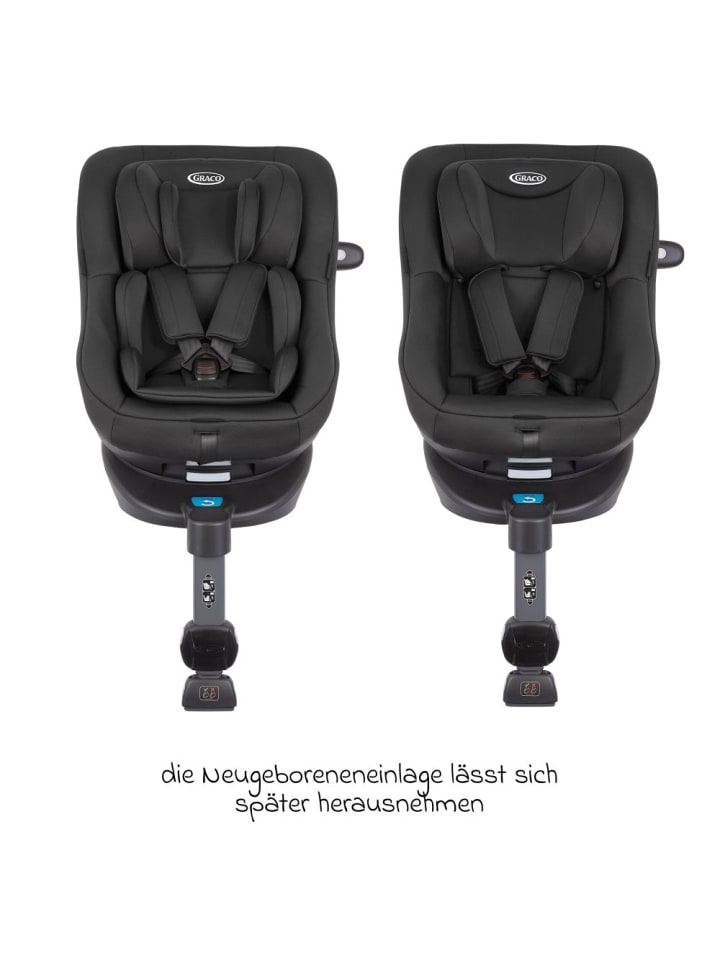 Graco Reboarder-Kindersitz Turn2Me i-Size ab Geburt - 4 in schwarz günstig kaufen onesize