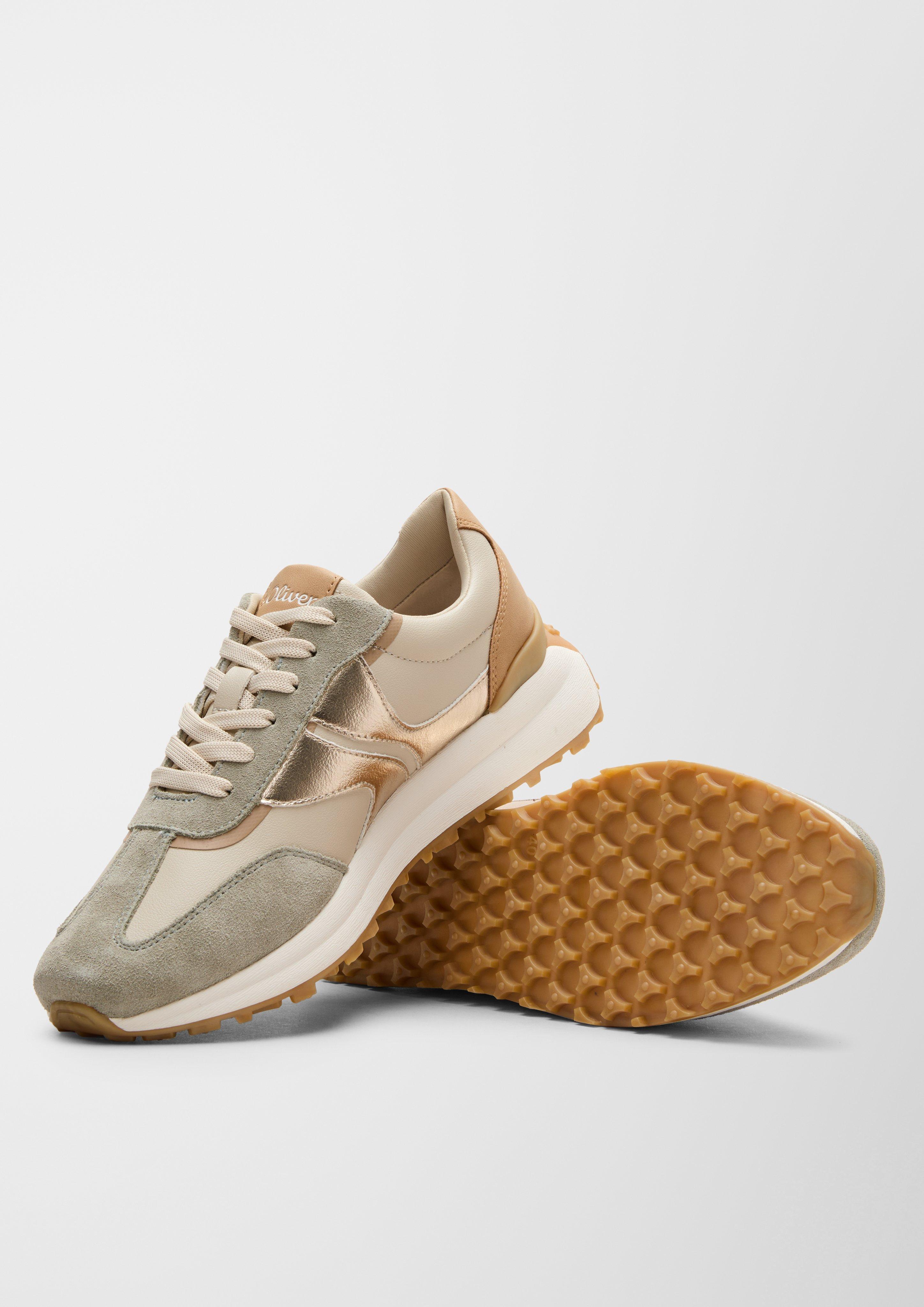 Sneaker mit Plateausohle  6007315-463