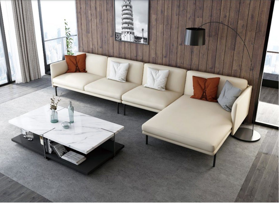 JVmoebel Ecksofa, Ecksofa Sofa Couch Polster Wohnlandschaft Eck Sofa