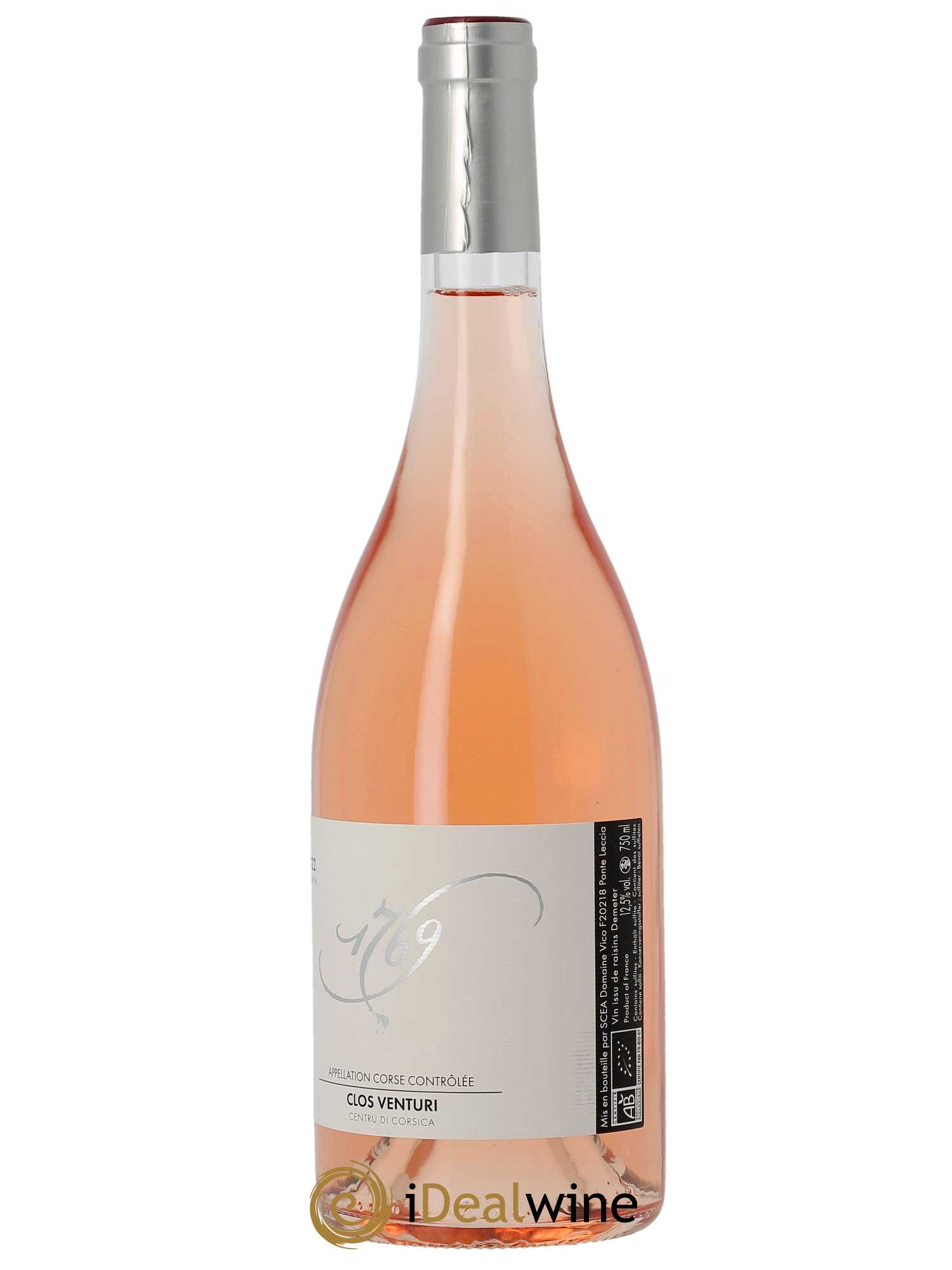 Vin de Corse 1769 Clos Venturi  2022 - Lot de 1 Bouteille