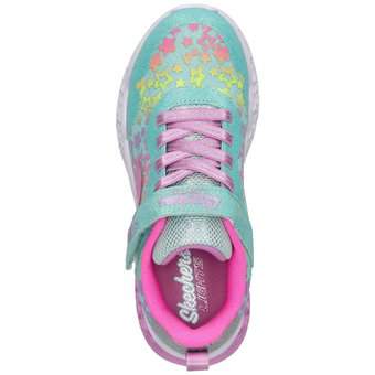 Skechers Shimmer Star Lights Sneaker in türkis