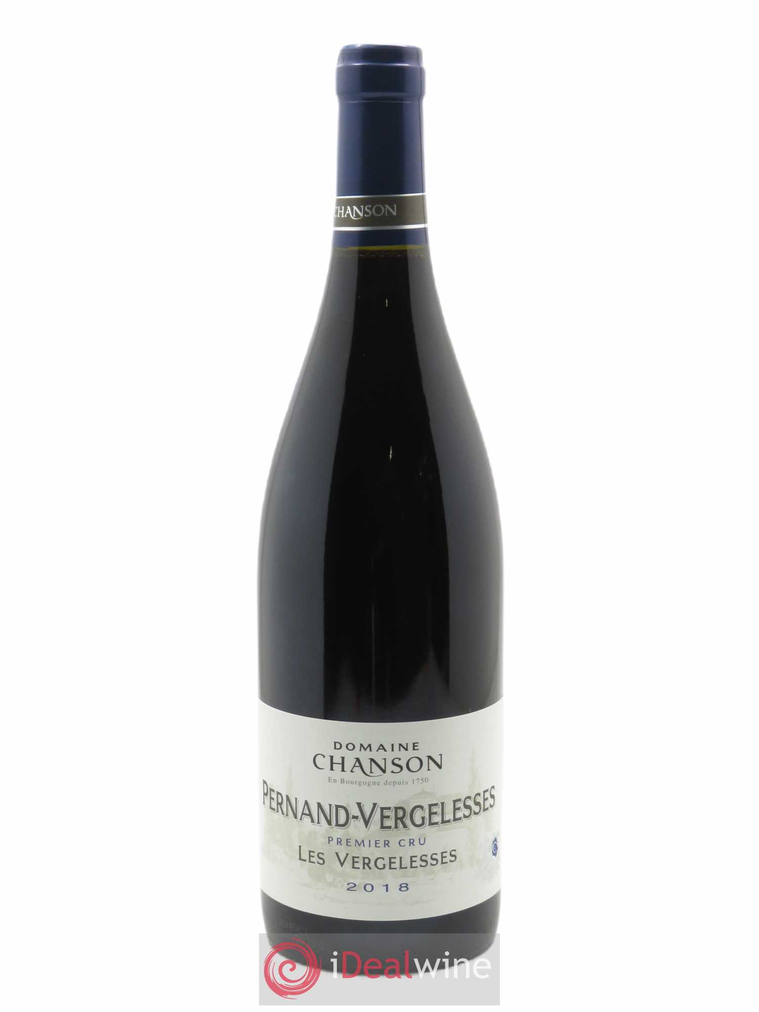 Pernand-Vergelesses 1er Cru Les Vergelesses Chanson (Domaine)  2018 - Lot de 1 Bouteille