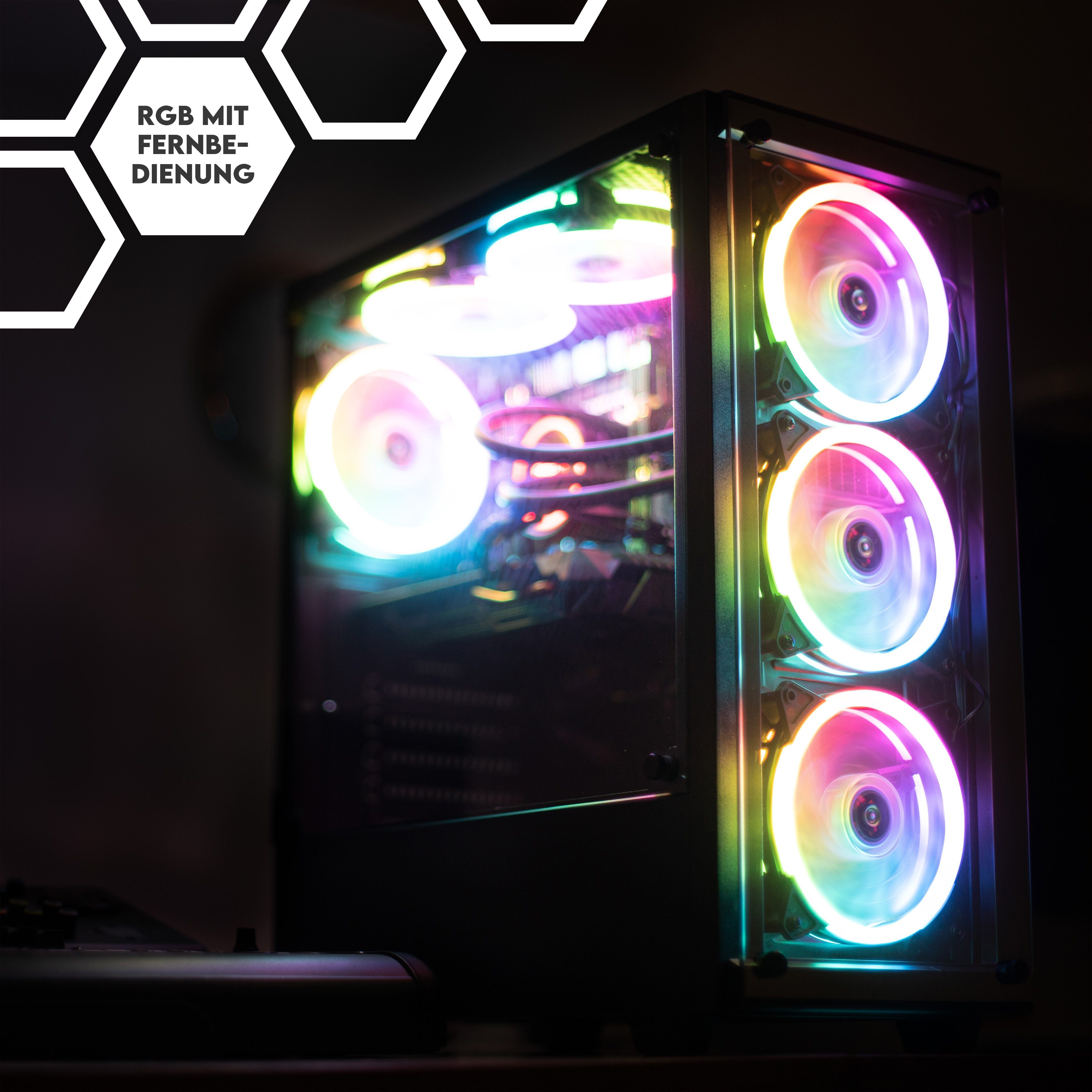 Inter-Tech Gaming PC NVIDIA RTX i7 4.2GHz Wasserkühlung RGB 32GB RAM 6TB HDD Gaming-PC (Intel Core i7 Intel Core i7 920, Wählbar aus: NVIDIA GTX 1060/ 1070/ RTX 2070/ RTX 4060, 0. 32GB RAM, 500GB SSD, Ohne HDD GB RAM, Wasserkühlung, Wasserkühlung, RG