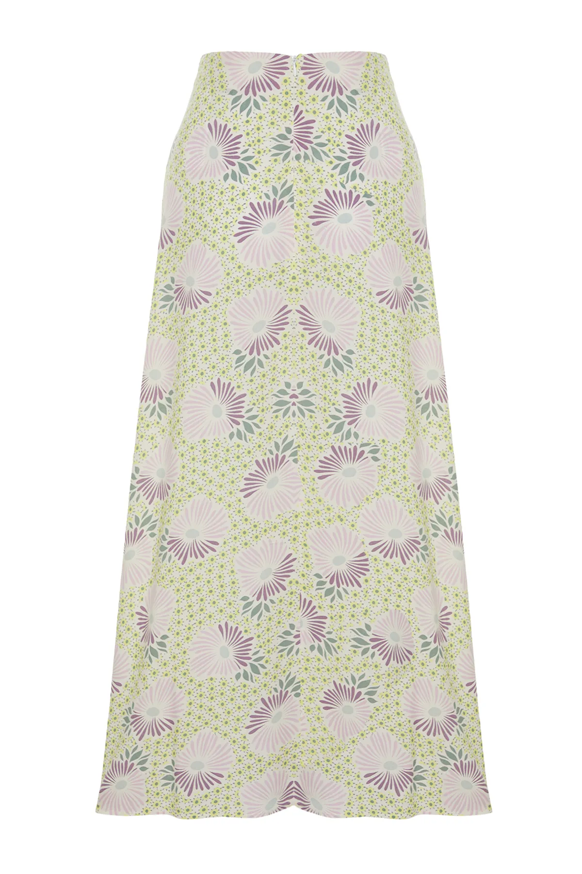 Trendyol Modest  A-Linien-Webrock mit Puderblumenmuster TCTSS22EE0006