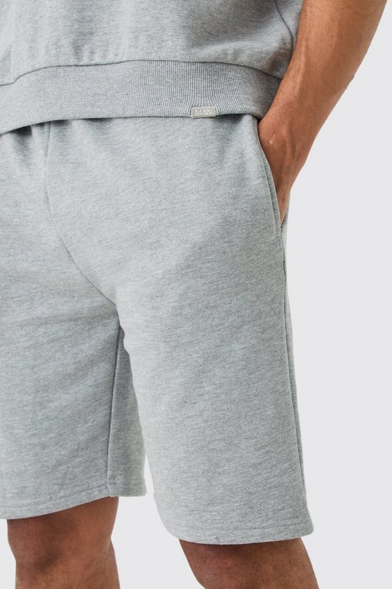 Lockere mittellange Shorts