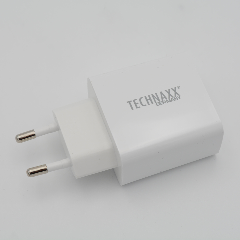 Technaxx Fast Charge - Ladegerät, USB-Typ-A QC 3.0 Schnellladegerät 18W, TX-197