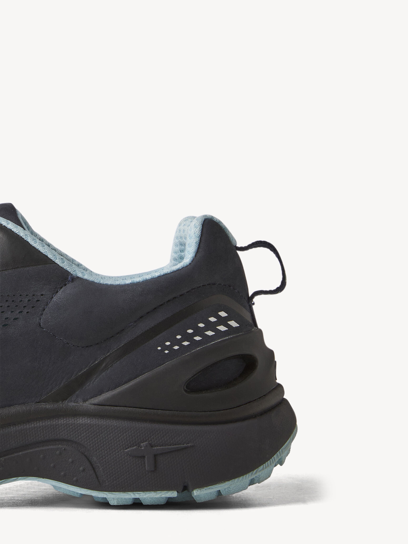 Chaussure de randonnée W-0405 en cuir - bleu