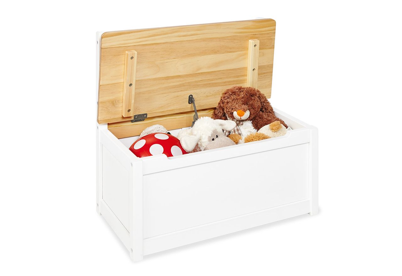 Pinolino Kinderträume Pinolino Kindertruhenbank Fenna weiß/natur