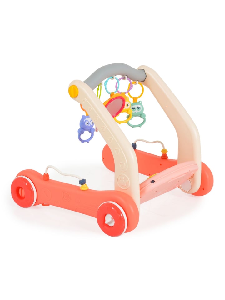 Moni Lauflernwagen 2in1 Piano HE0637 in rosa günstig kaufen onesize