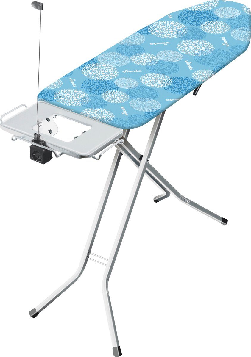 Vileda Bügelbrett Solid Plus, Bügelfläche 44x122 cm